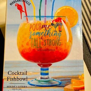 Margaritaville cocktail fishbowl